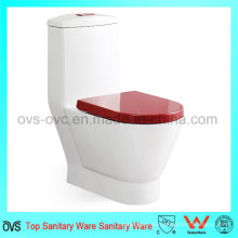 Foshan Sanitäre Ware Toilette mit Dual Flush Zisterne Mechanismus